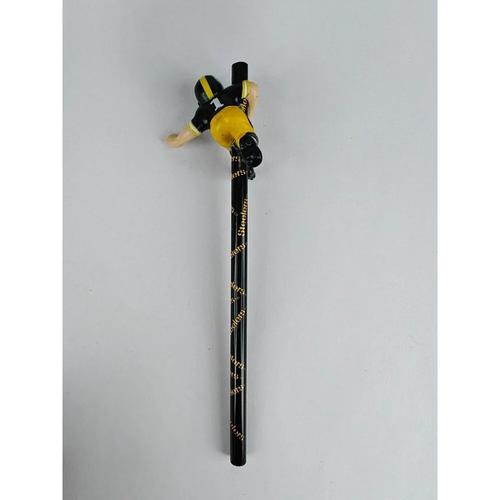 Vintage Pittsburgh Steelers 1996 NFLP Player Figurine Pencil Russ Berrie